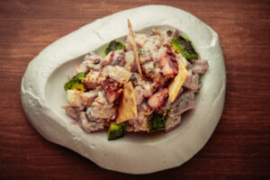 Ensaladilla de pulpo al olivo